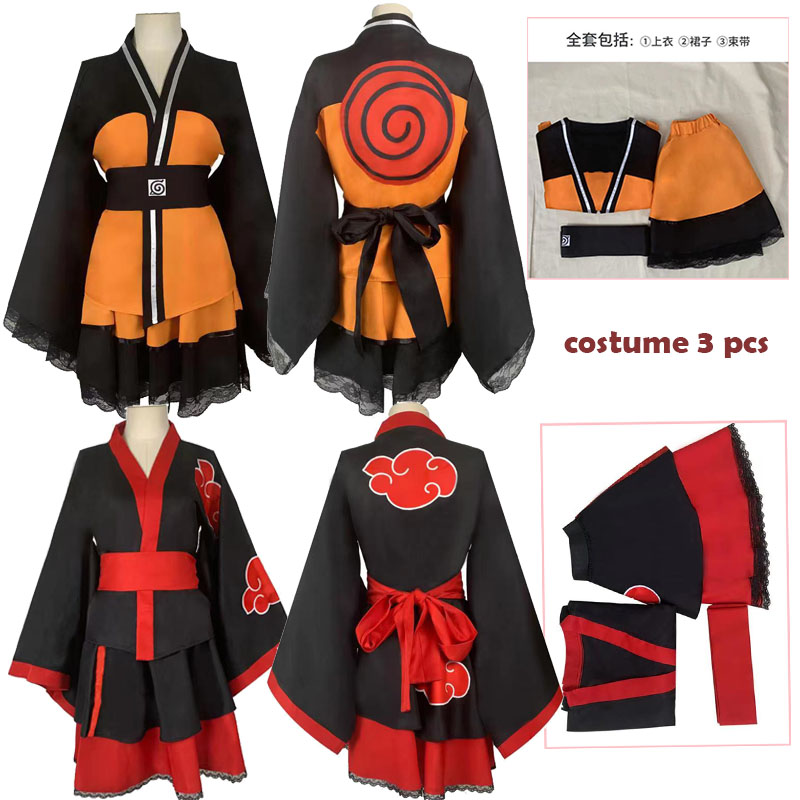 Cosplay Anime Black - WHH อะนิเมะสไตล์คอสเพลย์เครื่องแต่งกายชุดกิโมโนสีดำชุดคอสเพลย์ผ้านุ่มสำหรับชายการแสดงบนเวที