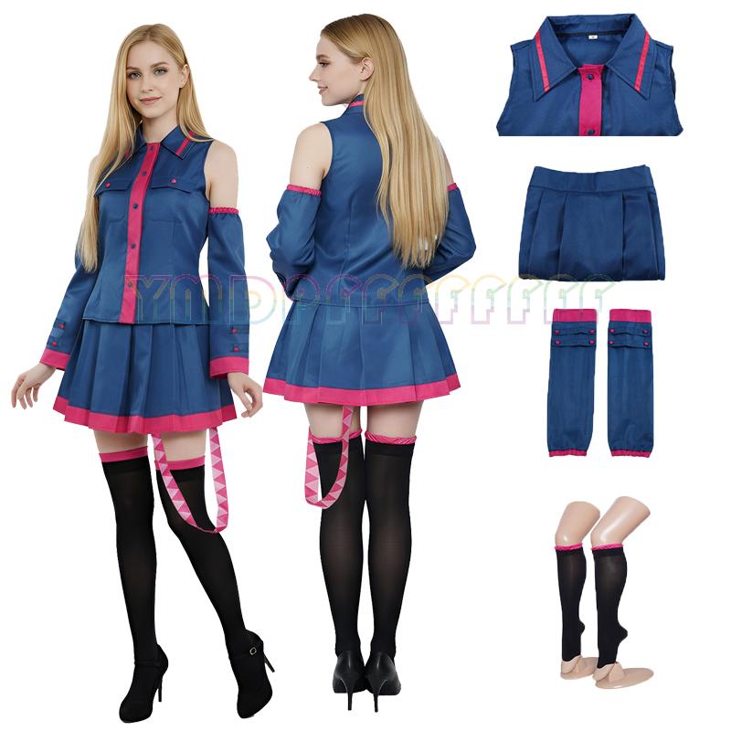 Anime Cosplay Manga - อะนิเมะ คาซานะ เตเตะ คอสเพลย์ ชุดวิกผม ชุดปาร์ตี้ฮาโลวีน