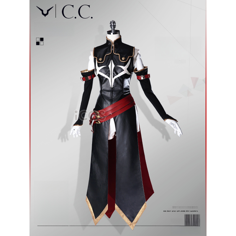 Cosplay Anime Black - อัศวินดำ ซี.ซี. ชุดคอสเพลย์ ชุดอนิเมะ ชุดปาร์ตี้ ชุดฮาโลวีน