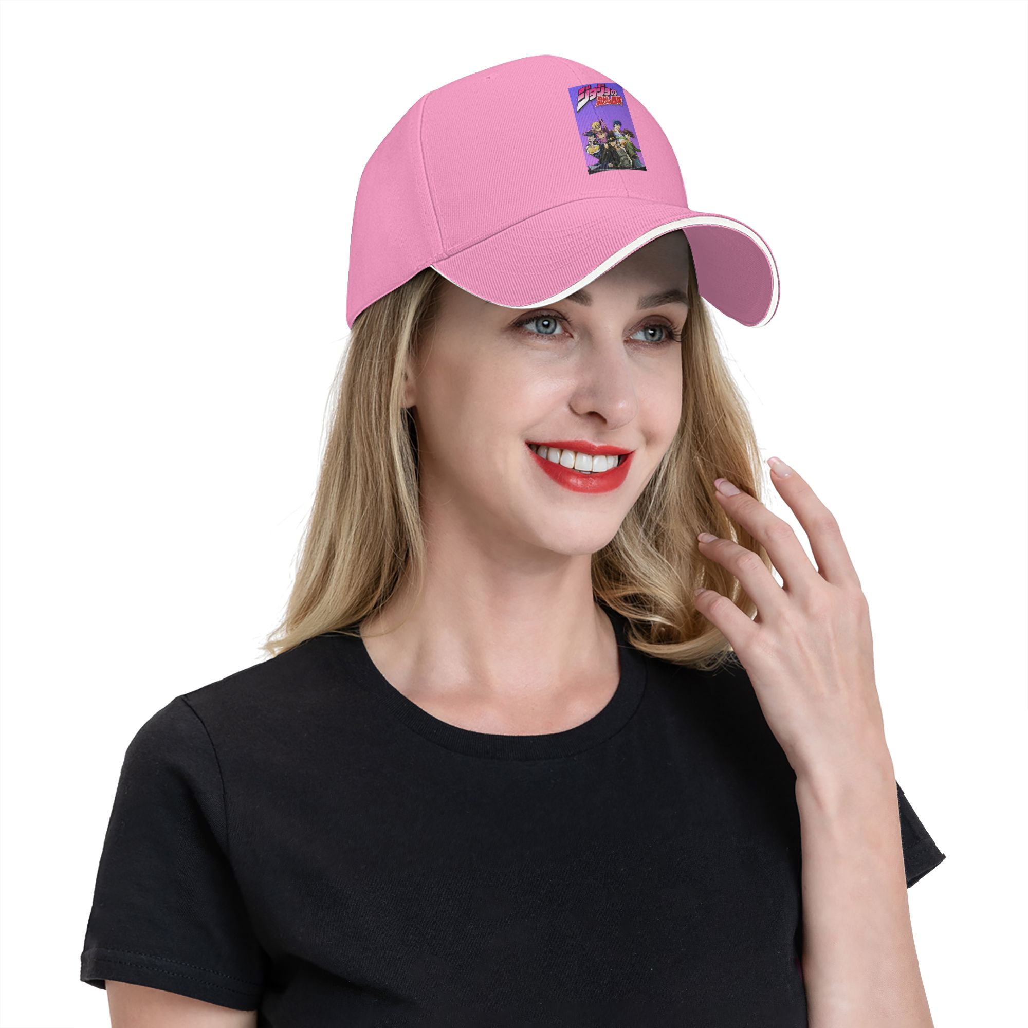 Jojo Bizarre Hat - โจโจ้ บิสเซอเร แอดเวนเจอร์อะนิเมะการ์ตูนหมวกเบสบอลแบบสบายๆหมวกปรับได้ฮิปฮอปฤดูร้อนหมวกเบสบอลสำหรับทั้งชายและหญิงปรับแต่งได้