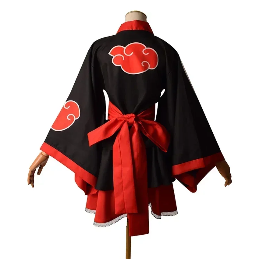 Anime Cosplay Ninja - ใหม่นินจาคอสเพลย์อะนิเมะชุดกิโมโนสาวฮาโลวีนเครื่องแต่งกายสำหรับเด็กชุดกระโปรงเทศกาลคาร์นิวัลปลอมตัวผู้หญิงมาสเคอเรด
