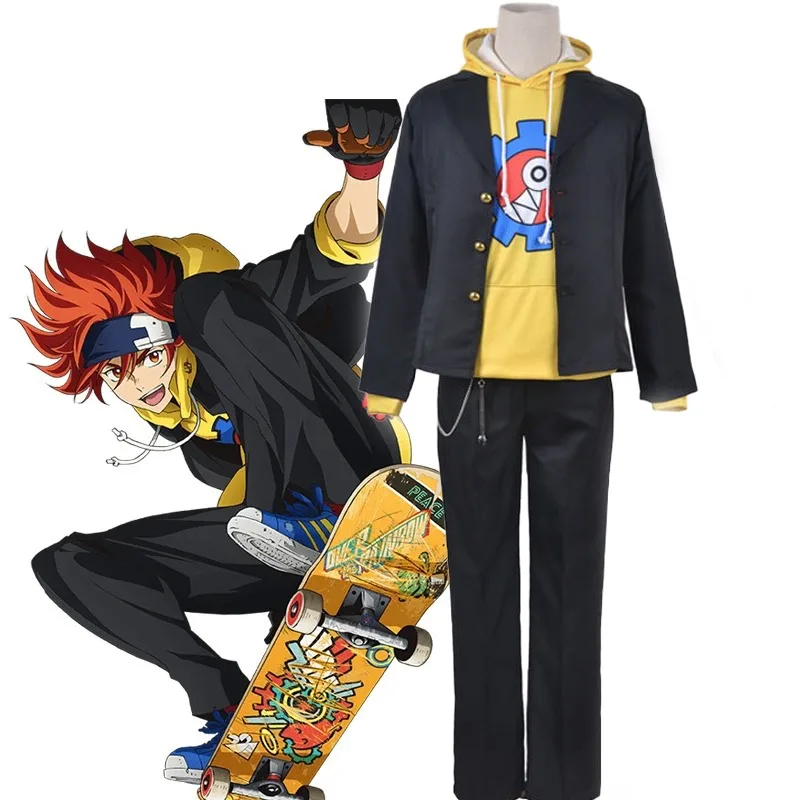 Anime Cosplay Boy - ชุดคอสเพลย์ SK8 The Infinity รีกิ คยาน