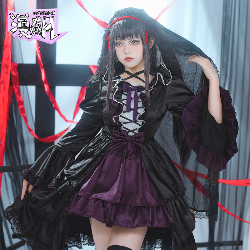 Anime Cosplay Diy - ชุดคอสเพลย์อากิเมะ โฮมุระ ชุดพิเศษจากอนิเมะเรื่อง สาวน้อยเวทมนตร์ มาโดกะ มาจิก้า