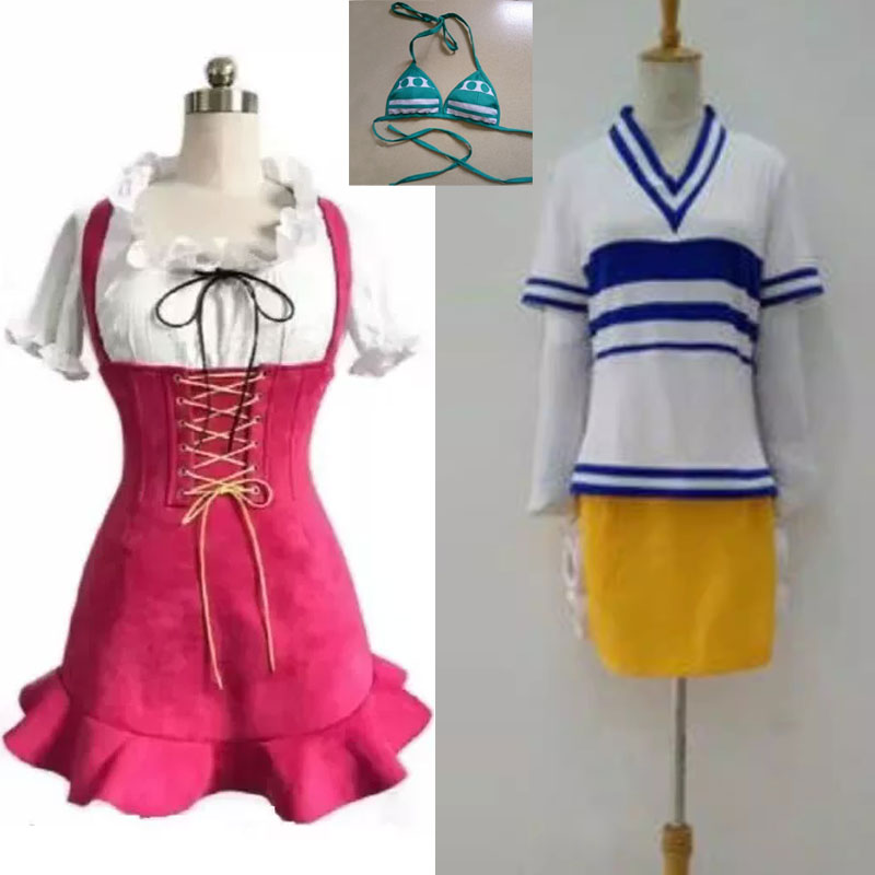 Anime Cosplay Girl Photo - อะนิเมะนามิ บราชุดชั้นในคอสเพลย์เครื่องแต่งกายสองปีต่อมาผู้หญิงสาวเสื้อชุดปาร์ตี้ชุด