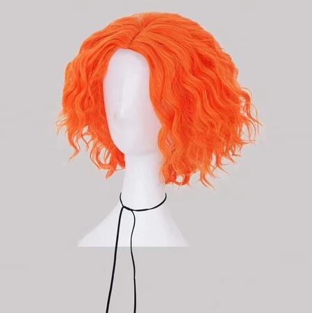 วิกผมคอสเพลย์ Mad Hatter วิกผม - Anime Cosplay Orange Hair บทวิจารณ์และราคา