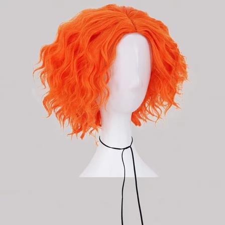 วิกผมคอสเพลย์ Mad Hatter วิกผม - Anime Cosplay Orange Hair บทวิจารณ์และราคา