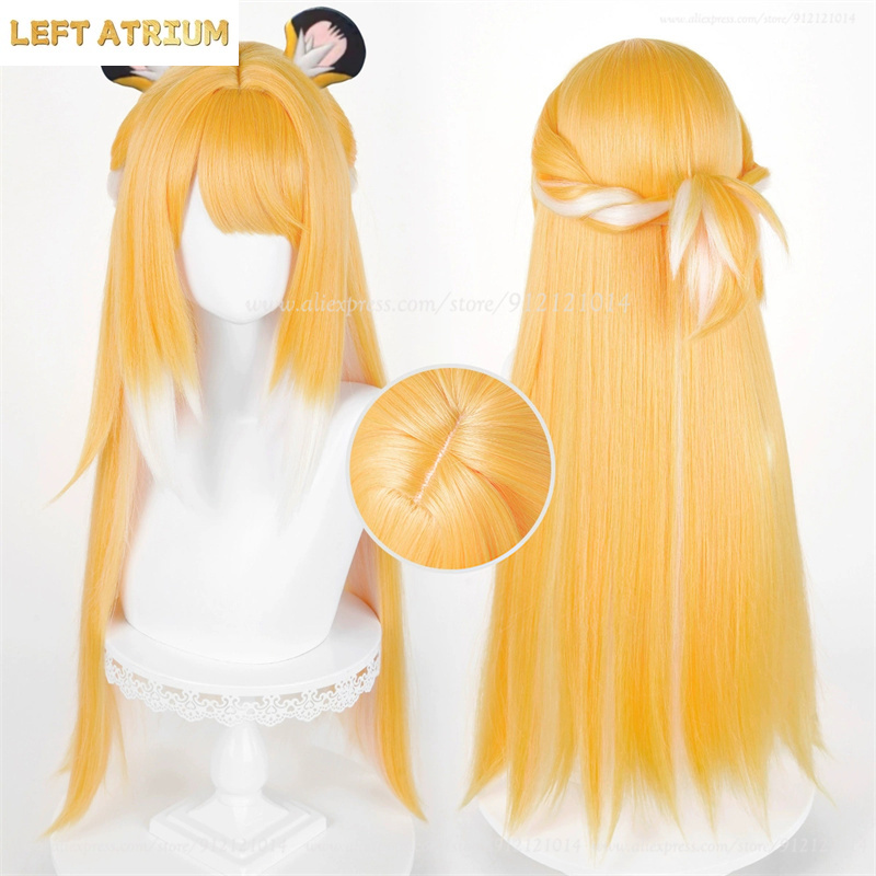 ซ๊อป จู ฟูฟูคอสเพลย์วิกผมสีส้ม - Anime Cosplay Orange Hair บทวิจารณ์และราคา