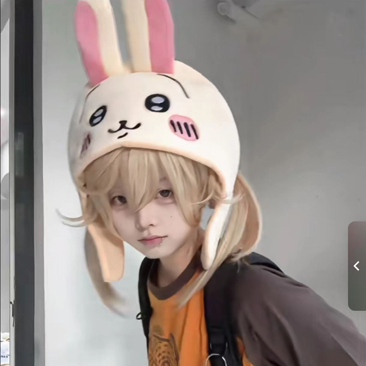 หมวกชิอิคาวะ ฮาจิวาระ ลายกระต่ - Anime Cosplay Girl Photo บทวิจารณ์และราคา