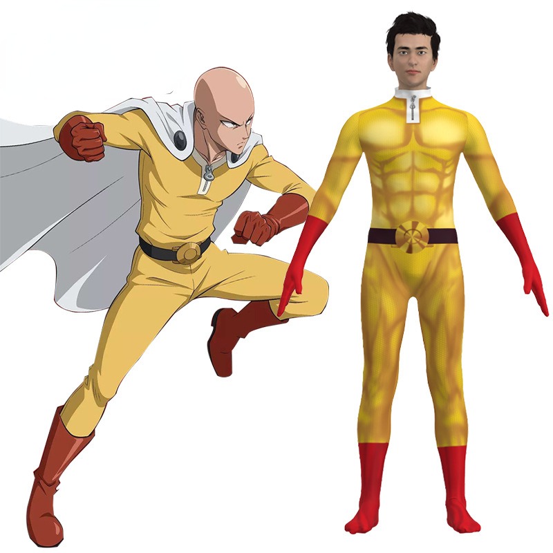 ไซตามะอะนิเมะคอสเพลย์ชุดวันพัน - Anime Cosplay One Punch Man บทวิจารณ์และราคา