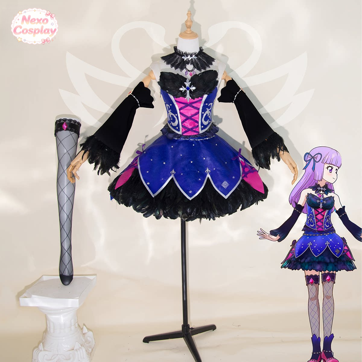ชุดคอสเพลย์ซูมิเระ ฮิคามิ จากอ - Cosplay Anime Black บทวิจารณ์และราคา