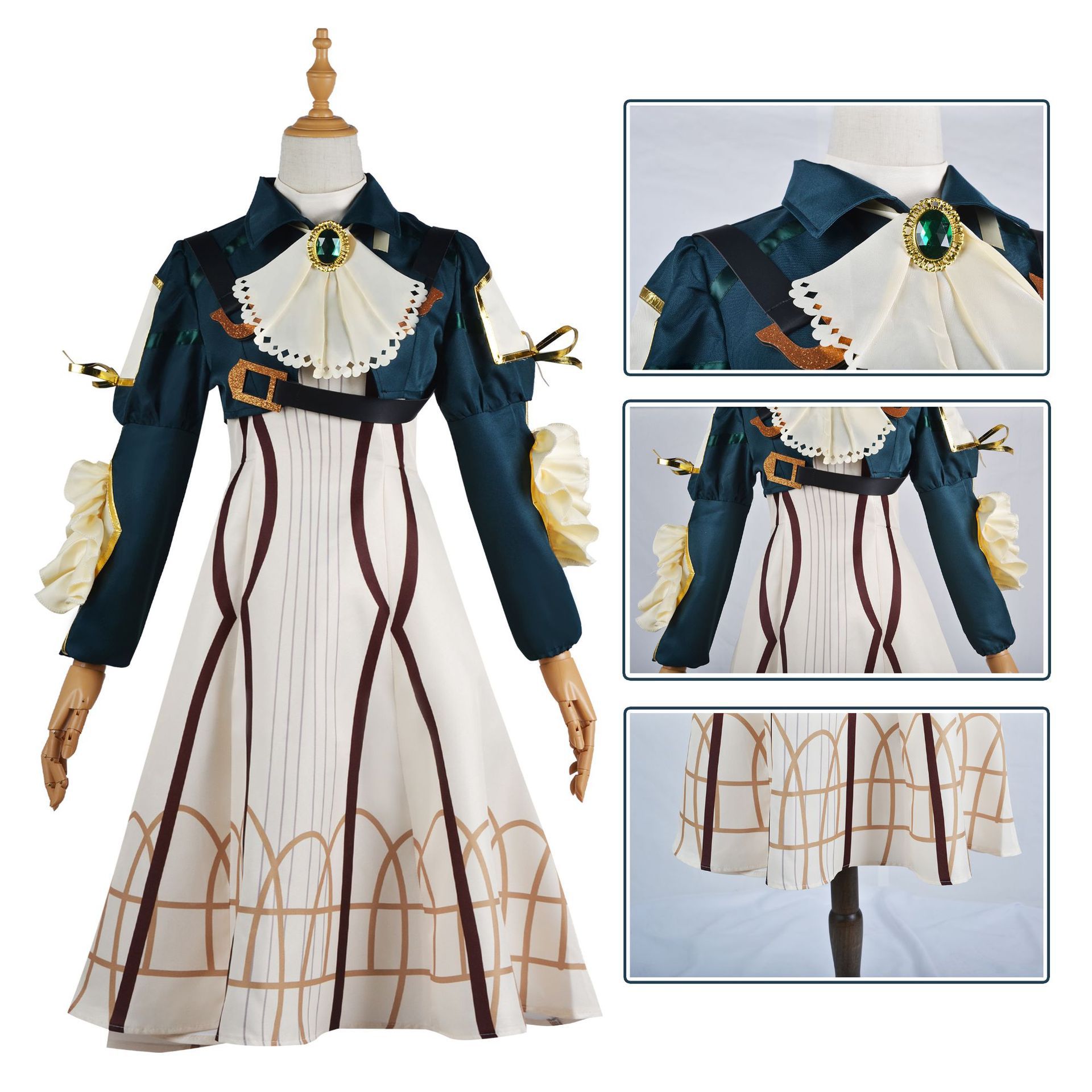 ชุดคอสเพลย์อนิเมะ Violet Everg - Violet Evergarden Dress บทวิจารณ์และราคา