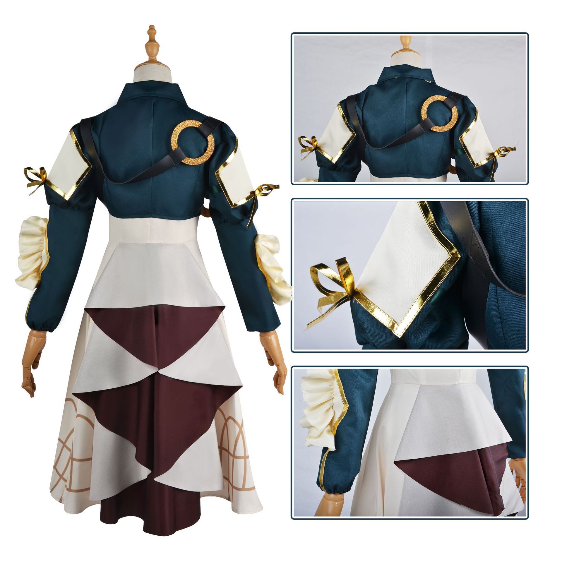 ชุดคอสเพลย์อนิเมะ Violet Everg - Violet Evergarden Dress บทวิจารณ์และราคา