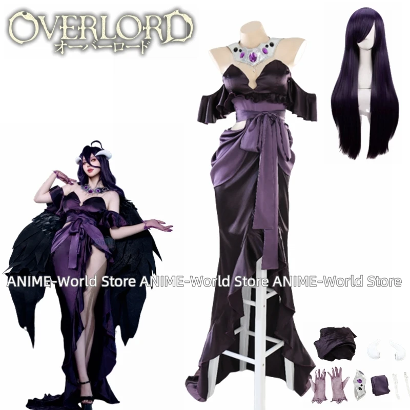 อะนิเมะโอเวอร์ลอร์ดซีซั่น 4 อั - Anime Cosplay Albedo บทวิจารณ์และราคา