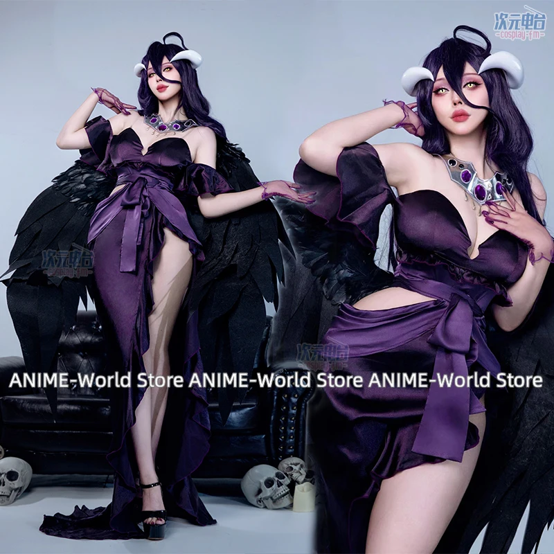 อะนิเมะโอเวอร์ลอร์ดซีซั่น 4 อั - Anime Cosplay Albedo บทวิจารณ์และราคา