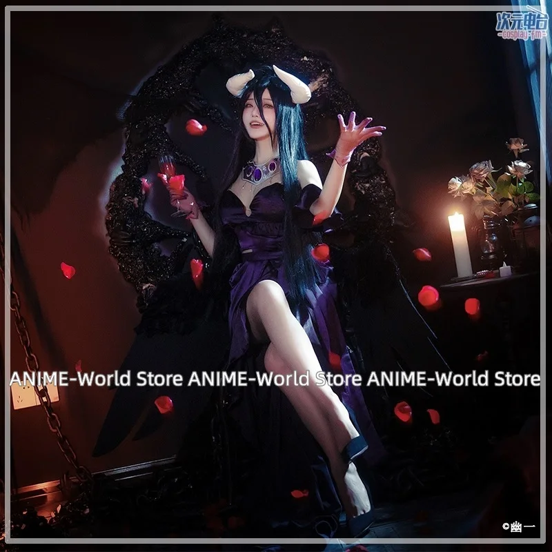 อะนิเมะโอเวอร์ลอร์ดซีซั่น 4 อั - Anime Cosplay Albedo บทวิจารณ์และราคา