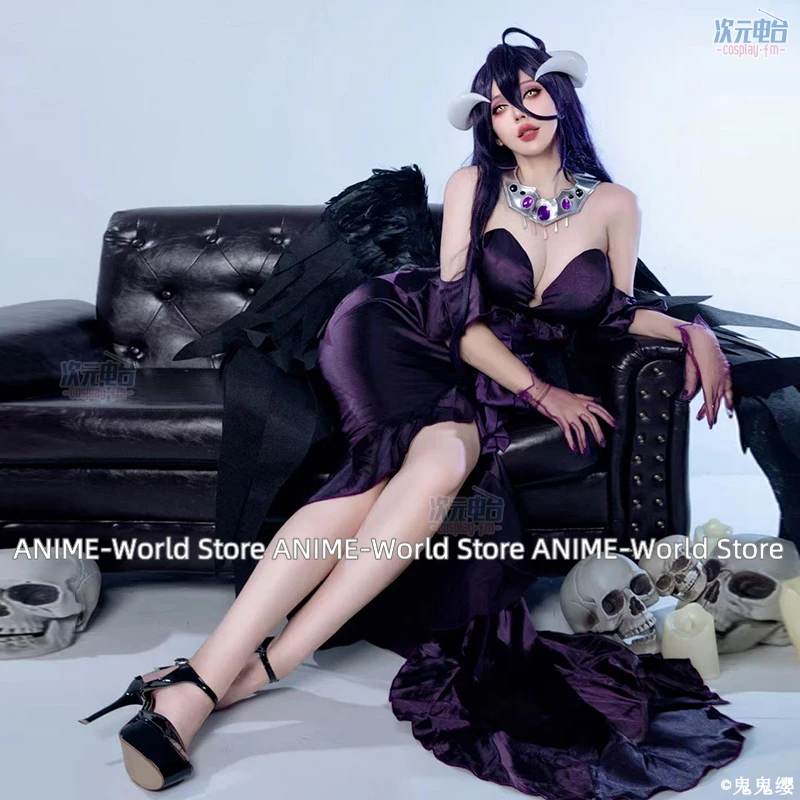 อะนิเมะโอเวอร์ลอร์ดซีซั่น 4 อั - Anime Cosplay Albedo บทวิจารณ์และราคา