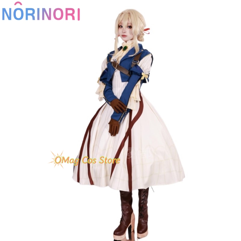 ชุดคอสเพลย์วิโอเล็ต เอเวอร์การ - Violet Evergarden Dress บทวิจารณ์และราคา