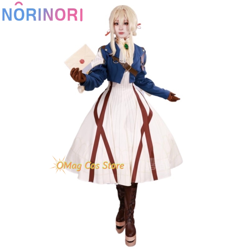 ชุดคอสเพลย์วิโอเล็ต เอเวอร์การ - Violet Evergarden Dress บทวิจารณ์และราคา
