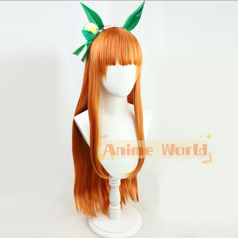 อะนิเมะ อูมะ มูเซม พริตตี้ ดาร - Anime Cosplay Orange Hair บทวิจารณ์และราคา