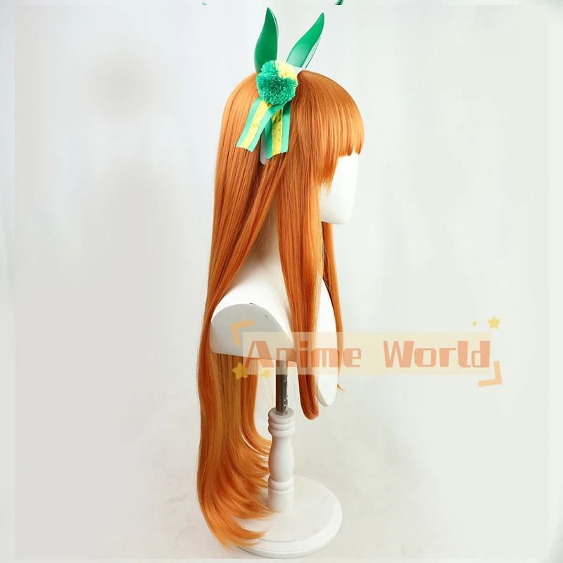 อะนิเมะ อูมะ มูเซม พริตตี้ ดาร - Anime Cosplay Orange Hair บทวิจารณ์และราคา
