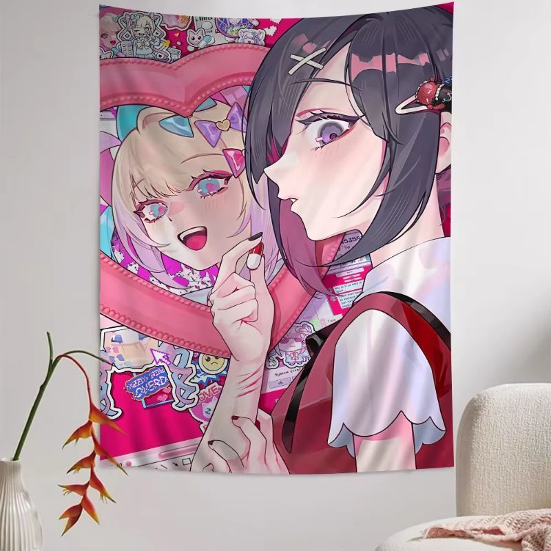VIKAMA พรมแขวนผนังลายการ์ตูนสา - Anime Cosplay Girl Photo บทวิจารณ์และราคา