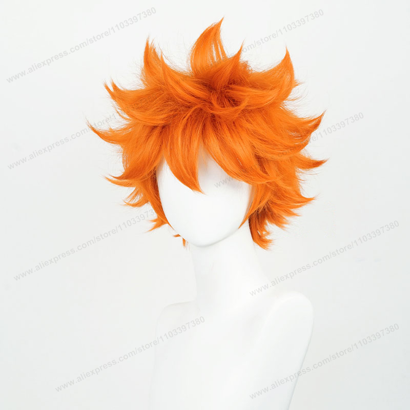 Hinata Shoyo คอสเพลย์วิกผม 26  - Anime Cosplay Orange Hair บทวิจารณ์และราคา