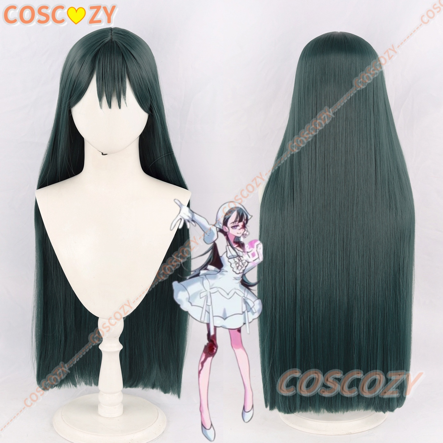 วิกคอสเพลย์ซอมบี้สเตจซัวสำหรับ - Anime Cosplay Dance บทวิจารณ์และราคา