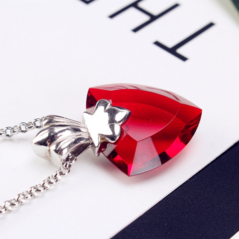 สร้อยคออาร์เชอร์แบบรินจี้สีแดง - Anime Cosplay Girl Photo บทวิจารณ์และราคา