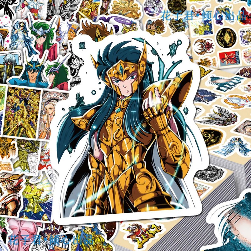 101 ชิ้นเซนต์เซย่าอะนิเมะสติกเ - Anime Cosplay Diy บทวิจารณ์และราคา