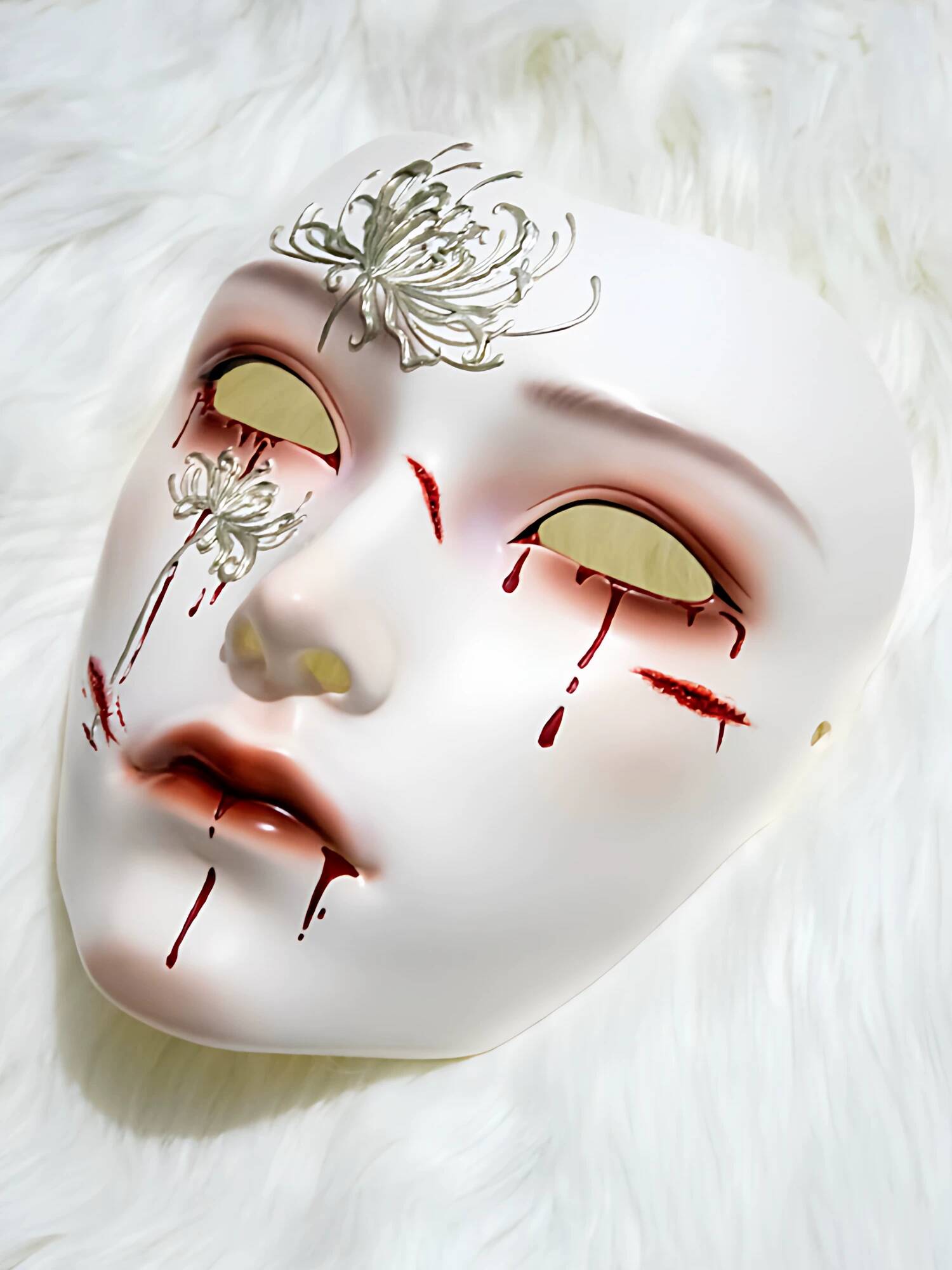 หน้ากากโบราณสไตล์โซลอาร์ติแฟคท - Anime Cosplay With Mask บทวิจารณ์และราคา