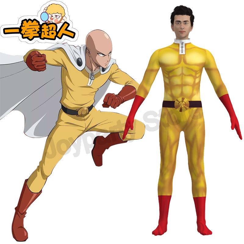 One Punch Man ชุดคอสเพลย์สําหร - Anime Cosplay One Punch Man บทวิจารณ์และราคา