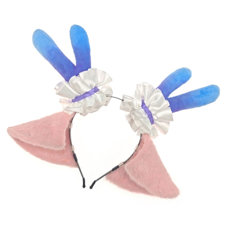 ที่คาดผมหูกวางตุ๊กตากรอบยืดหยุ - Anime Cosplay Girl Photo บทวิจารณ์และราคา