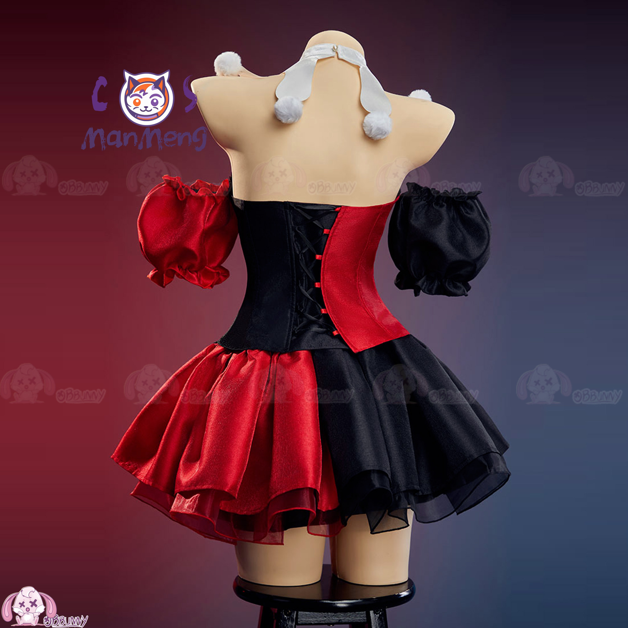 กระโปรงเอวสูงสไตล์โกธิคโลลิต้า - Cosplay Anime Black บทวิจารณ์และราคา