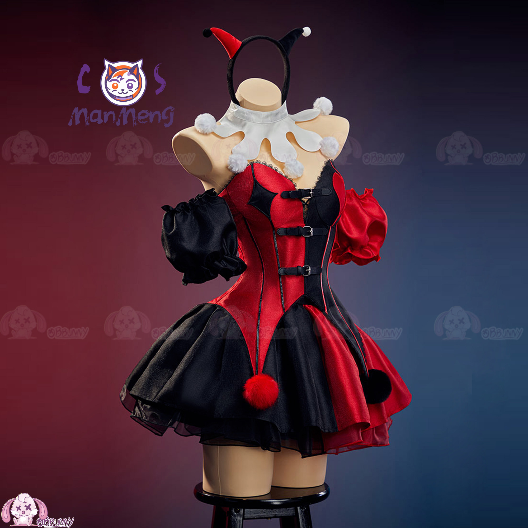 กระโปรงเอวสูงสไตล์โกธิคโลลิต้า - Cosplay Anime Black บทวิจารณ์และราคา