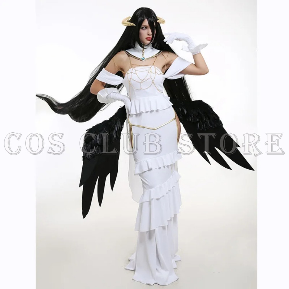 ชุดคอสเพลย์อัลเบโด้อัลเบโด้โอเ - Anime Cosplay Albedo บทวิจารณ์และราคา