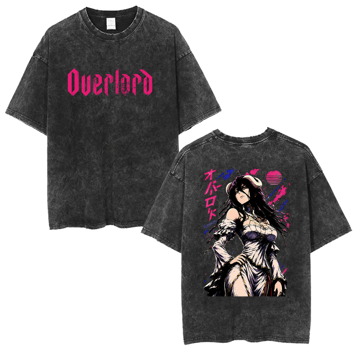 เสื้อยืดลายอนิเมะวินเทจ Albedo - Anime Cosplay Albedo บทวิจารณ์และราคา
