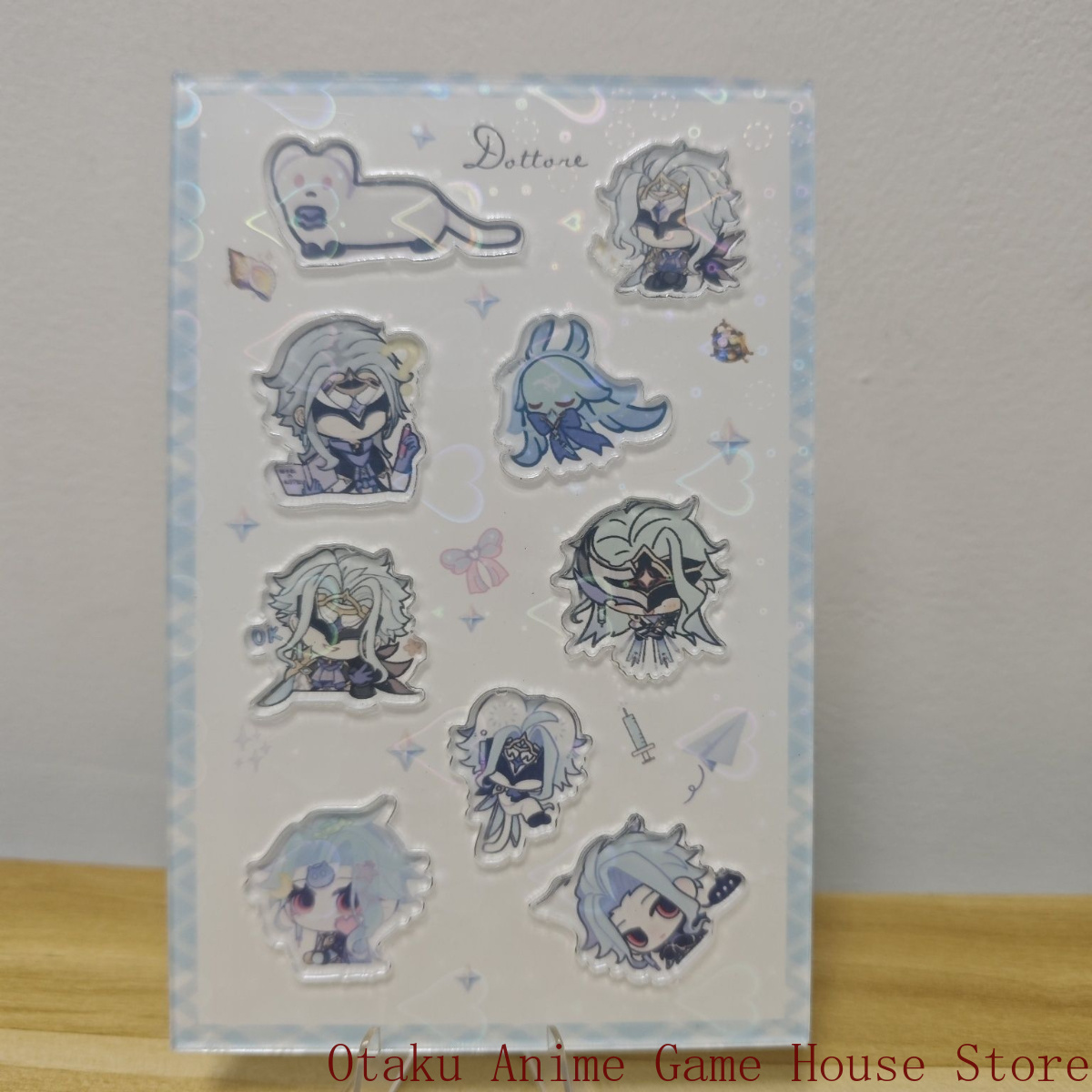 สติกเกอร์อะคริลิก Genshin Impa - Anime Cosplay Diy บทวิจารณ์และราคา