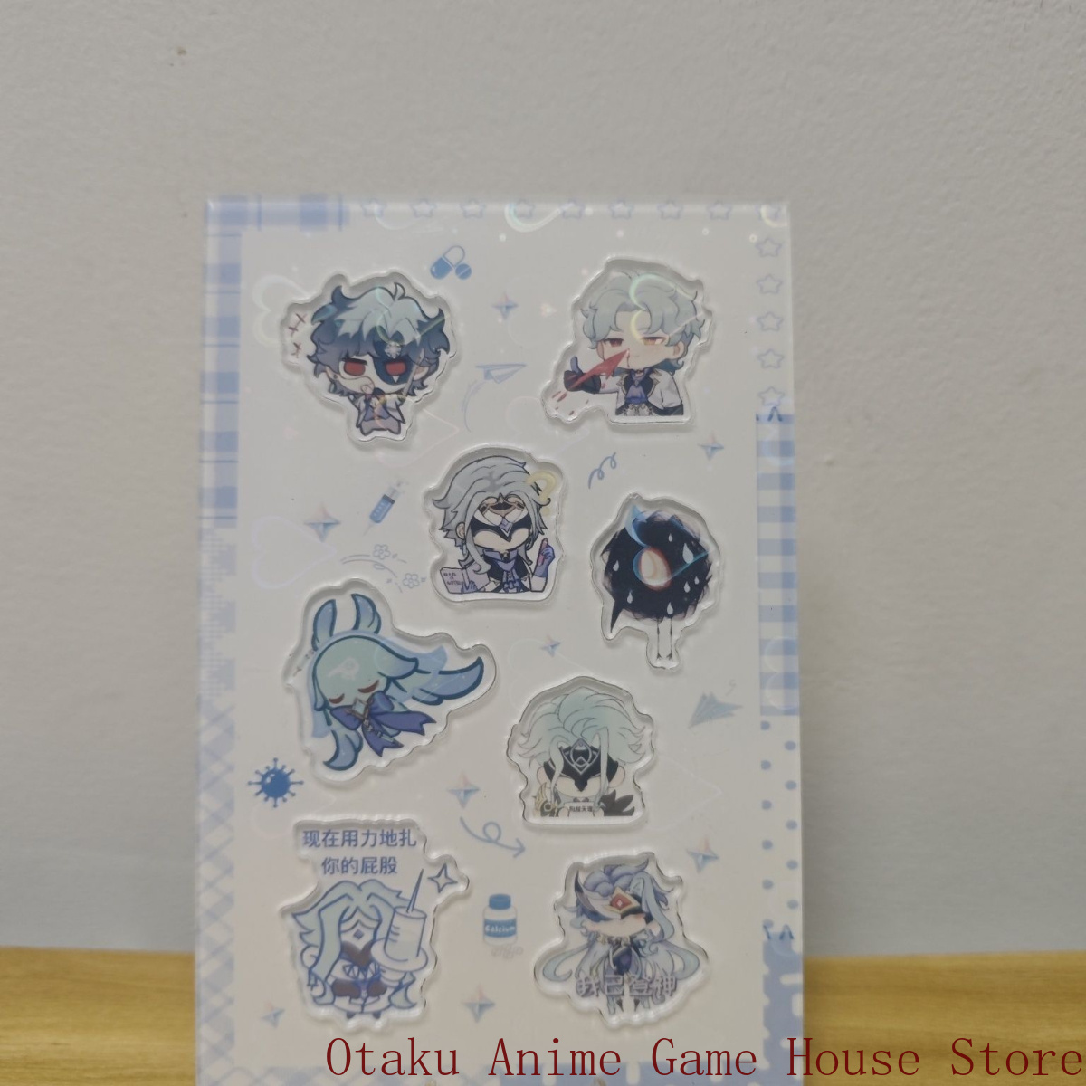 สติกเกอร์อะคริลิก Genshin Impa - Anime Cosplay Diy บทวิจารณ์และราคา