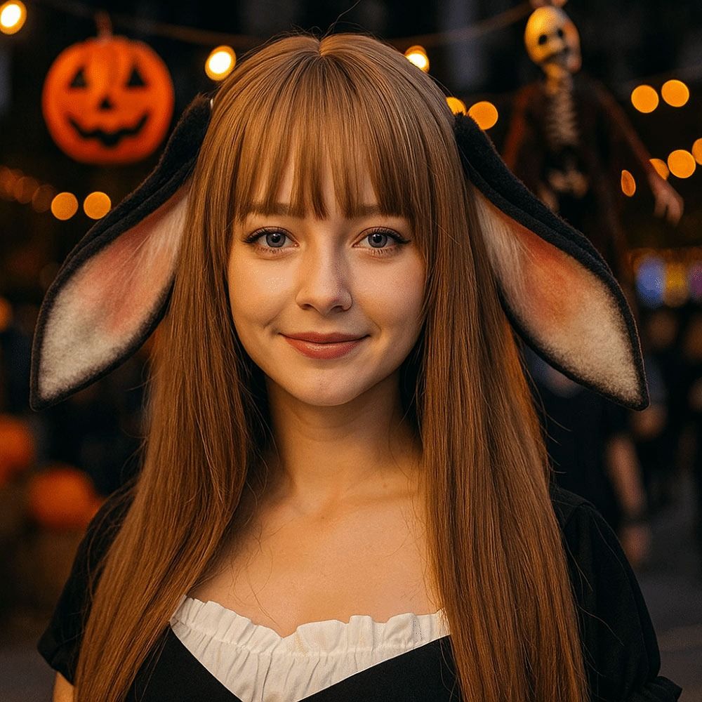 ที่คาดผมหูกระต่ายอนิเมะ ที่คาด - Anime Cosplay Girl Photo บทวิจารณ์และราคา
