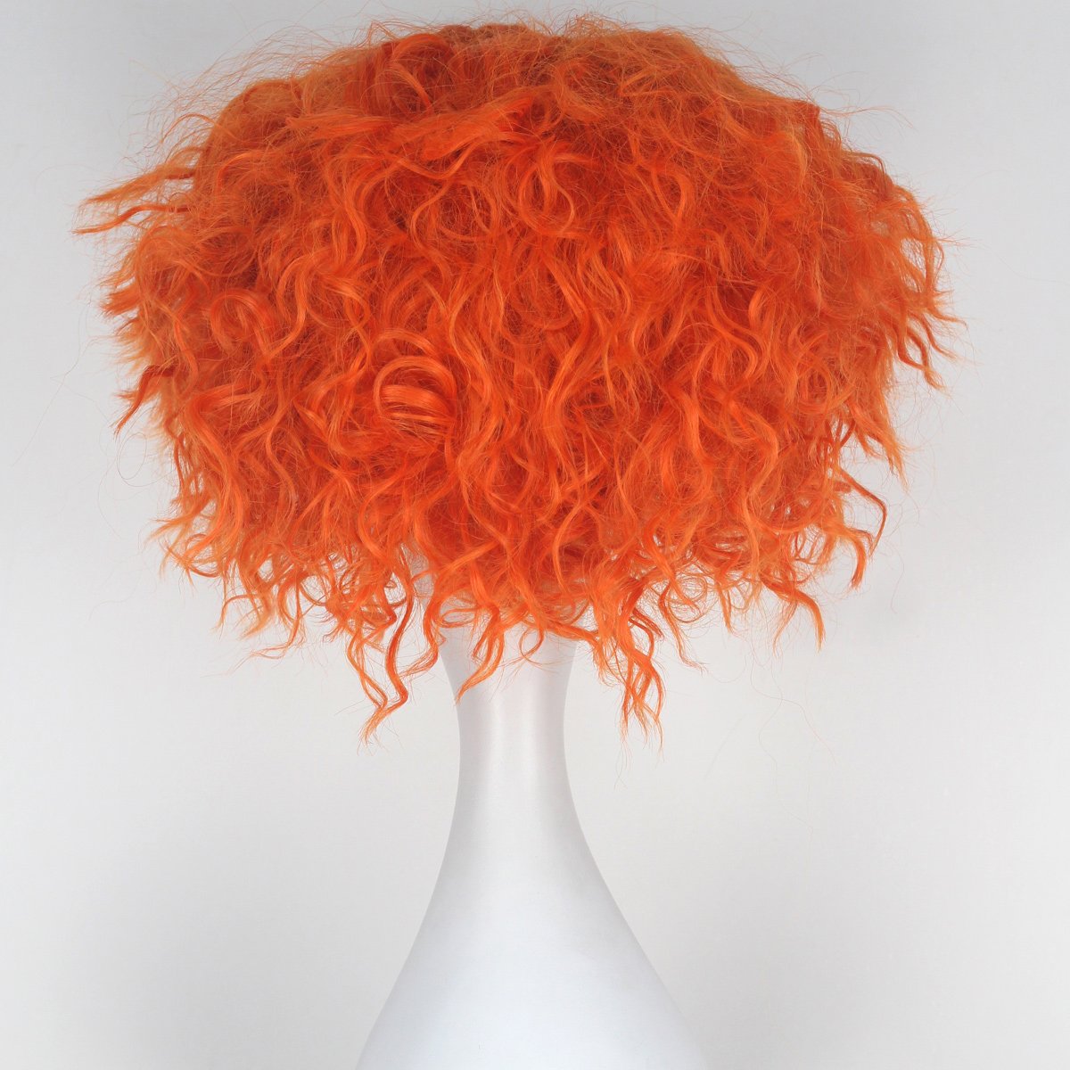 วิกผมสีส้มแบบสั้นหยิกสไตล์แมดแ - Anime Cosplay Orange Hair บทวิจารณ์และราคา