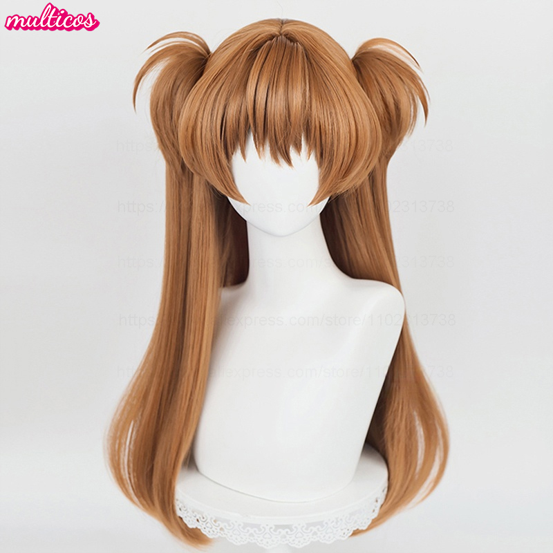 คุณภาพสูงอะนิเมะ EVA อาสึกะ แล - Anime Cosplay Orange Hair บทวิจารณ์และราคา