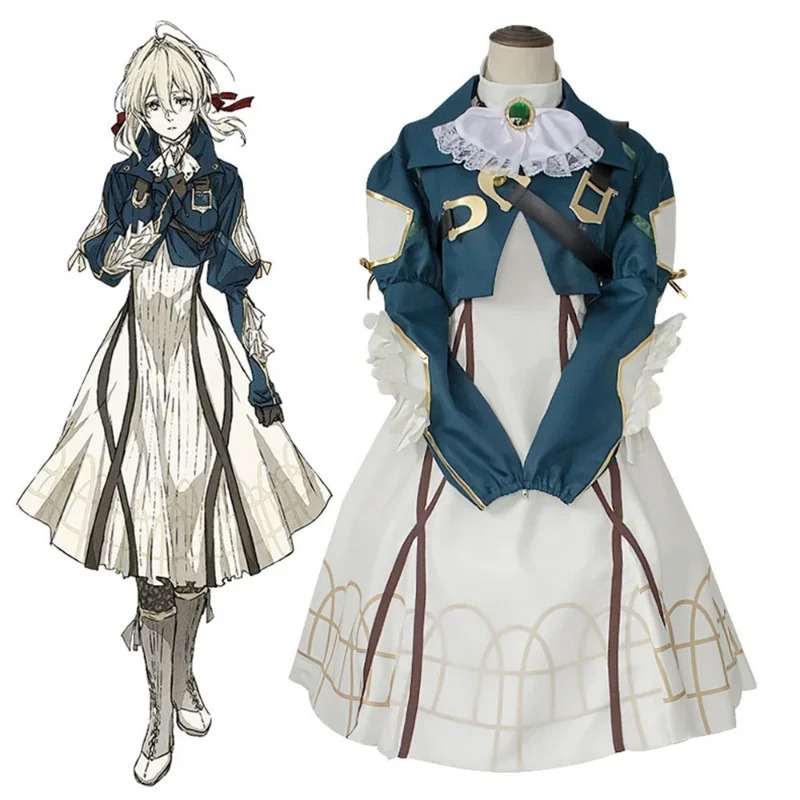 อะนิเมะไวโอเล็ต เอเวอร์การ์เดน - Violet Evergarden Dress บทวิจารณ์และราคา