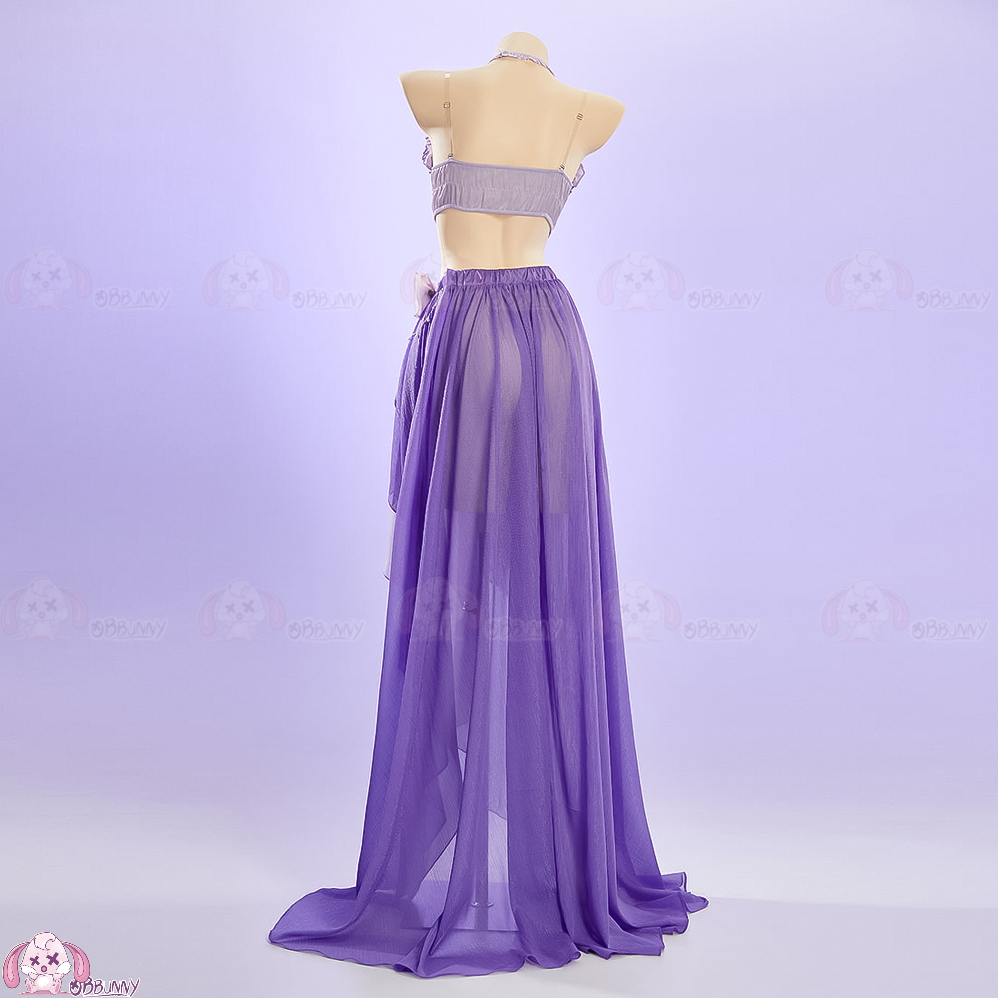 ชุดคอสเพลย์นางฟ้าดอกไม้สีม่วง  - Anime Cosplay Dance บทวิจารณ์และราคา