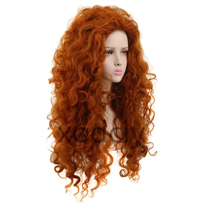 EW5DY20Movie บราวี ปริ๊นเซส เม - Anime Cosplay Orange Hair บทวิจารณ์และราคา