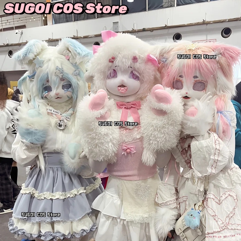 หน้ากากขนสัตว์น่ารักแบบคิกุรุม - Anime Cosplay With Mask บทวิจารณ์และราคา