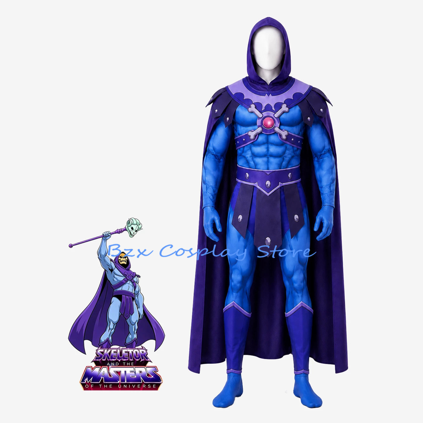 ชุดคอสเพลย์ตัวละครคิงสเกเลเตอร - Anime Cosplay With Mask บทวิจารณ์และราคา
