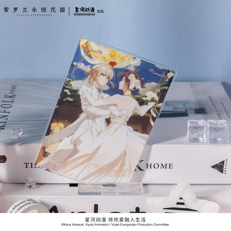 แผ่นอะคริลิกตั้งโชว์ลายดอกแคทล - Violet Evergarden Dress บทวิจารณ์และราคา