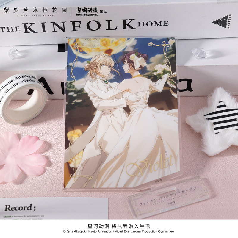 แผ่นอะคริลิกตั้งโชว์ลายดอกแคทล - Violet Evergarden Dress บทวิจารณ์และราคา