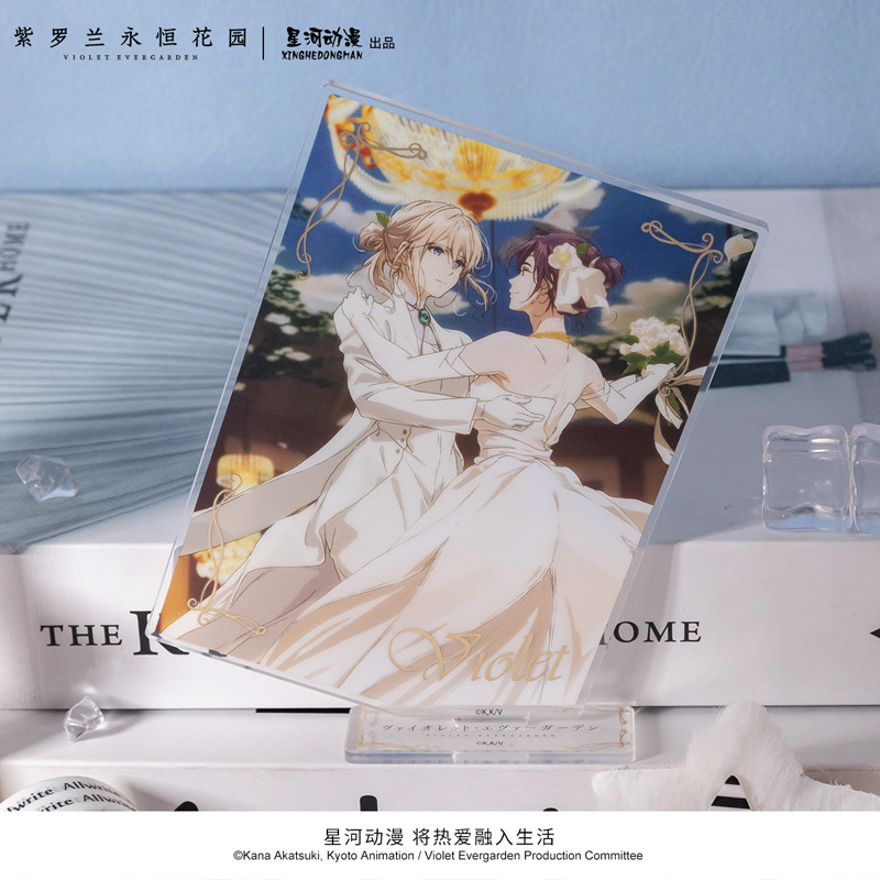 แผ่นอะคริลิกตั้งโชว์ลายดอกแคทล - Violet Evergarden Dress บทวิจารณ์และราคา
