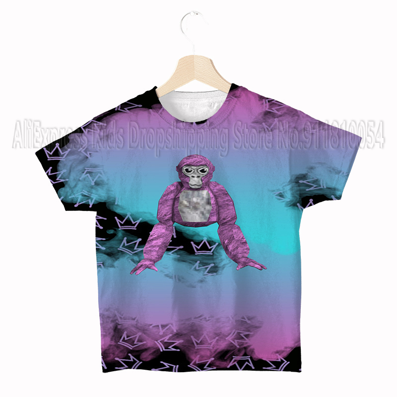 กอริลลาแท็กเด็กเสื้อยืดสําหรับ - Anime Cosplay Toddler บทวิจารณ์และราคา